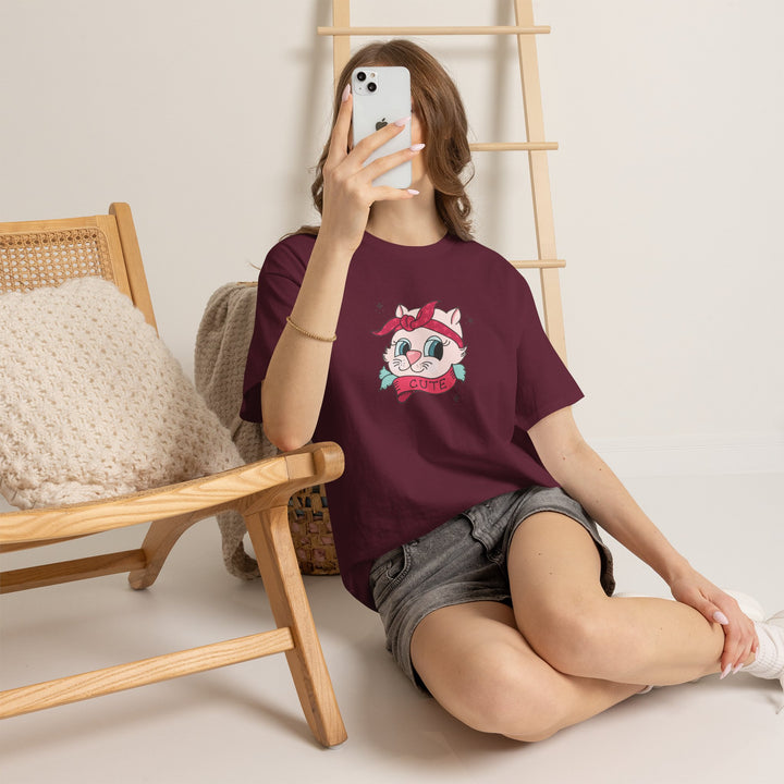 Tattoo Cat Cotton Tee