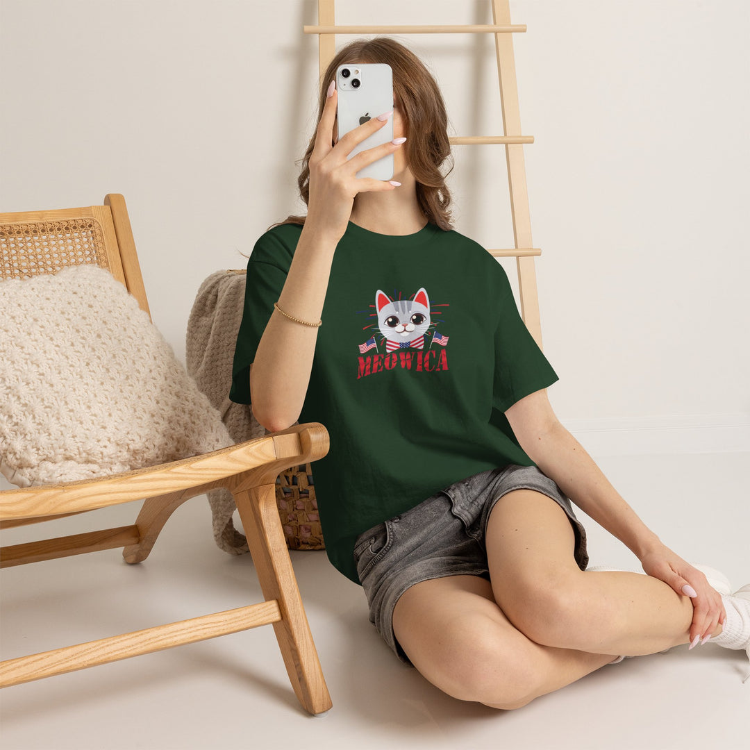 Meowica Cat Cotton Tee