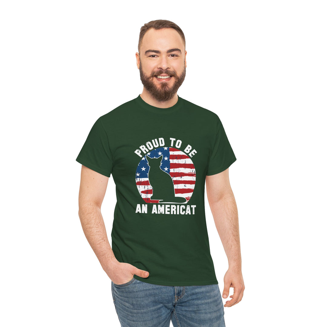 Proud to Be An Americat Cotton Tee