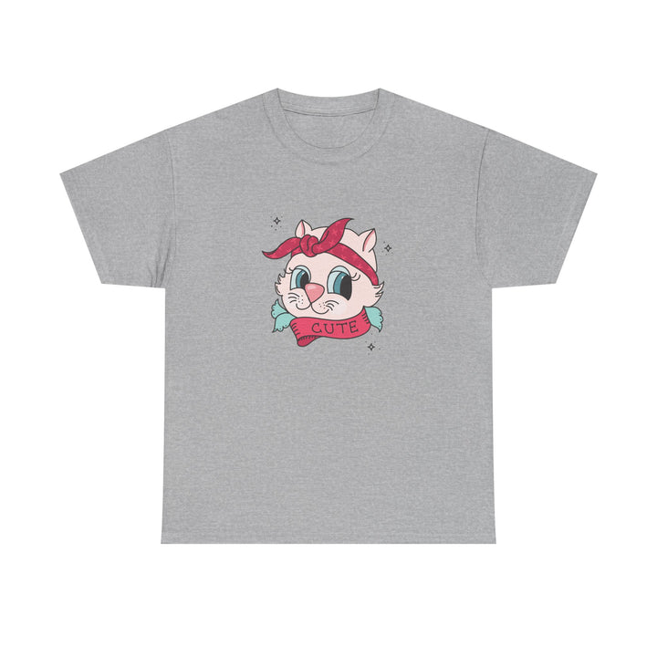 Tattoo Cat Cotton Tee