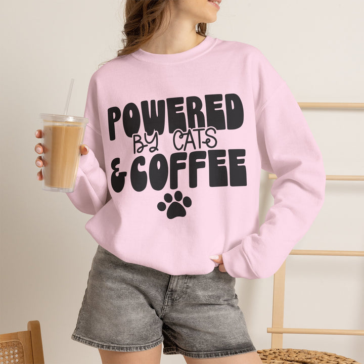 Cats and Coffee Crewneck Sweatshirt