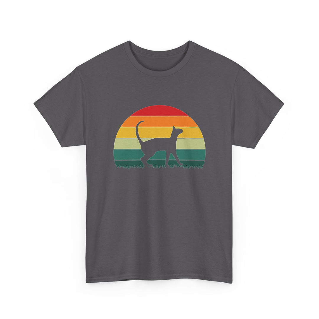 Sunset Cat Cotton Tee