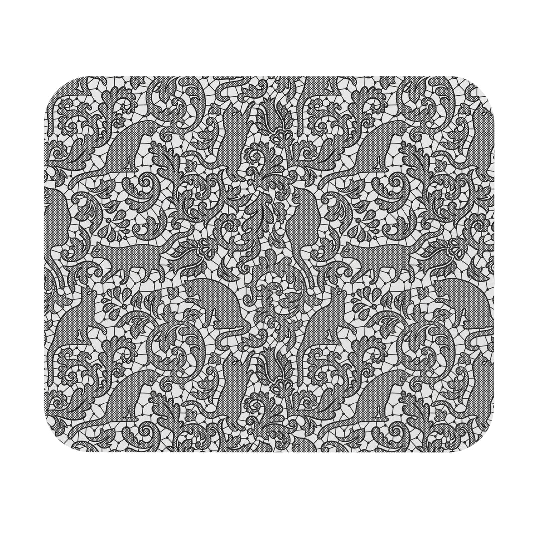 Lace Cat Mouse Pad
