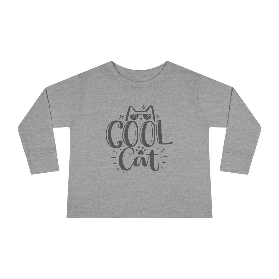 Cool Cat Toddler Long Sleeve Tee