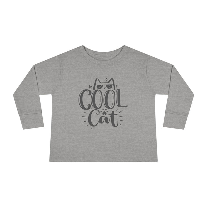 Cool Cat Toddler Long Sleeve Tee