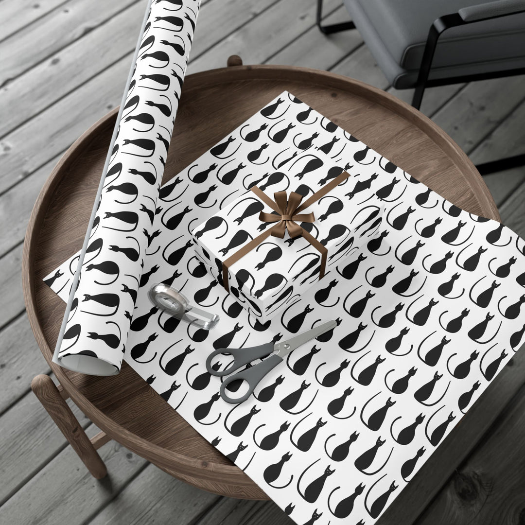 Black Cat Bliss Gift Wrap