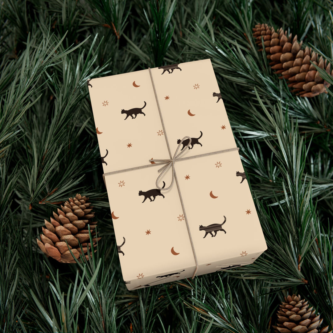 Celestial Cat Gift Wrap