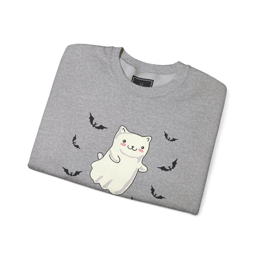 Meow. Purr. Boo. Unisex Crewneck Sweatshirt