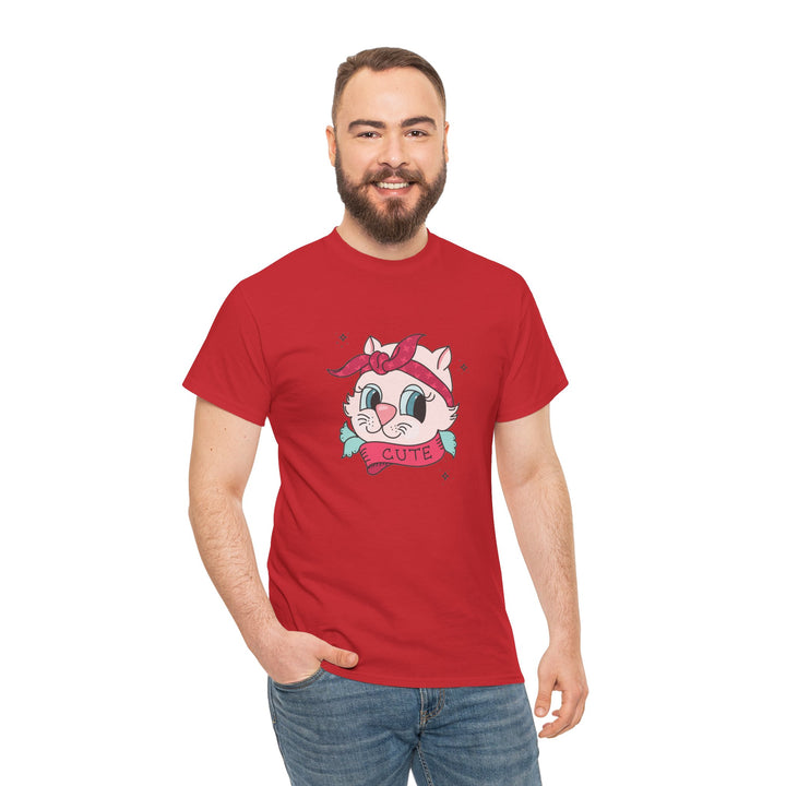 Tattoo Cat Cotton Tee