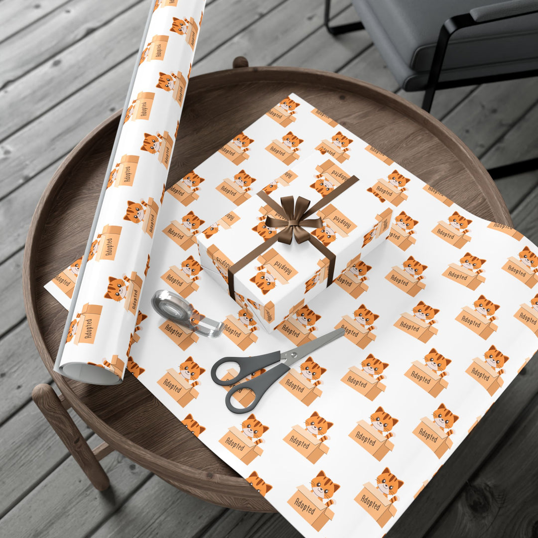 Kitty Adoption Gift Wrap