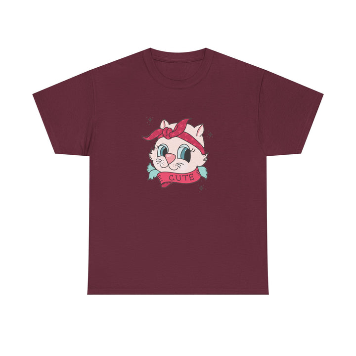 Tattoo Cat Cotton Tee