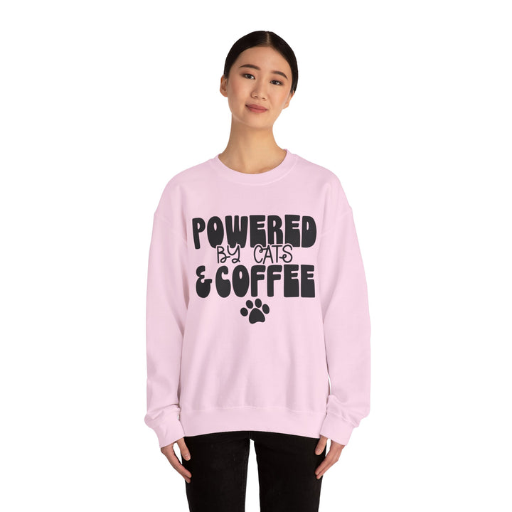 Cats and Coffee Crewneck Sweatshirt