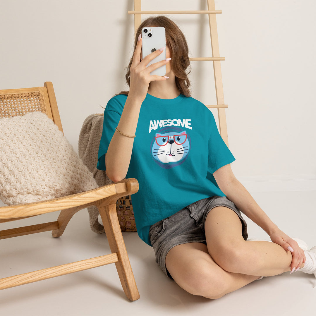 Awesome Cat Cotton Tee