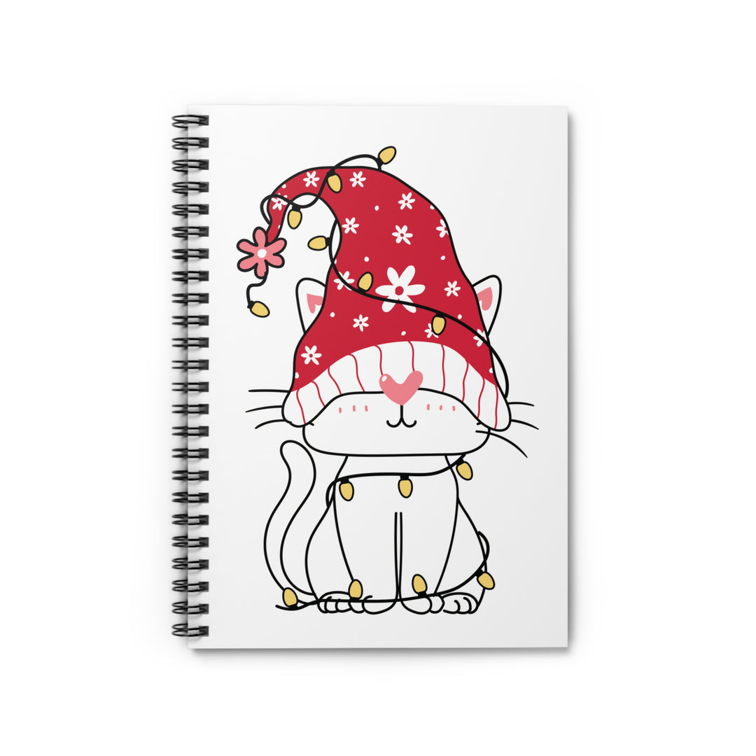 Gnome Kitty Spiral Notebook