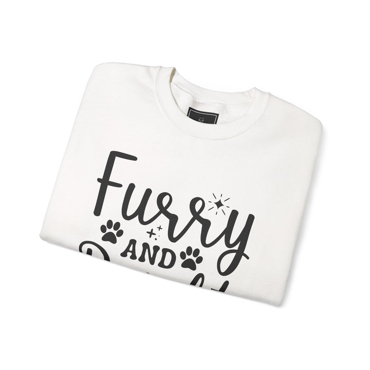 Furry and Bright Unisex Crewneck Sweatshirt