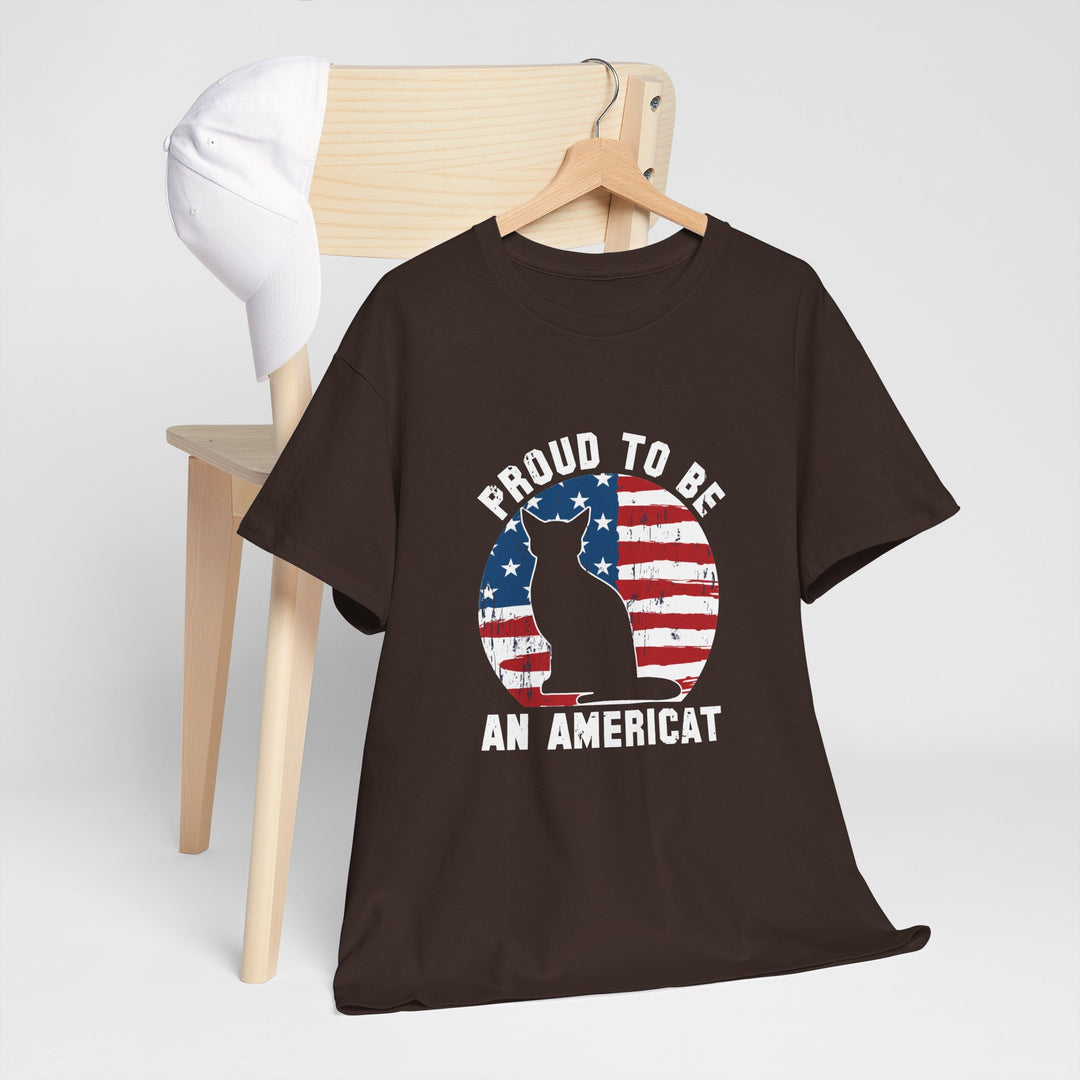 Proud to Be An Americat Cotton Tee