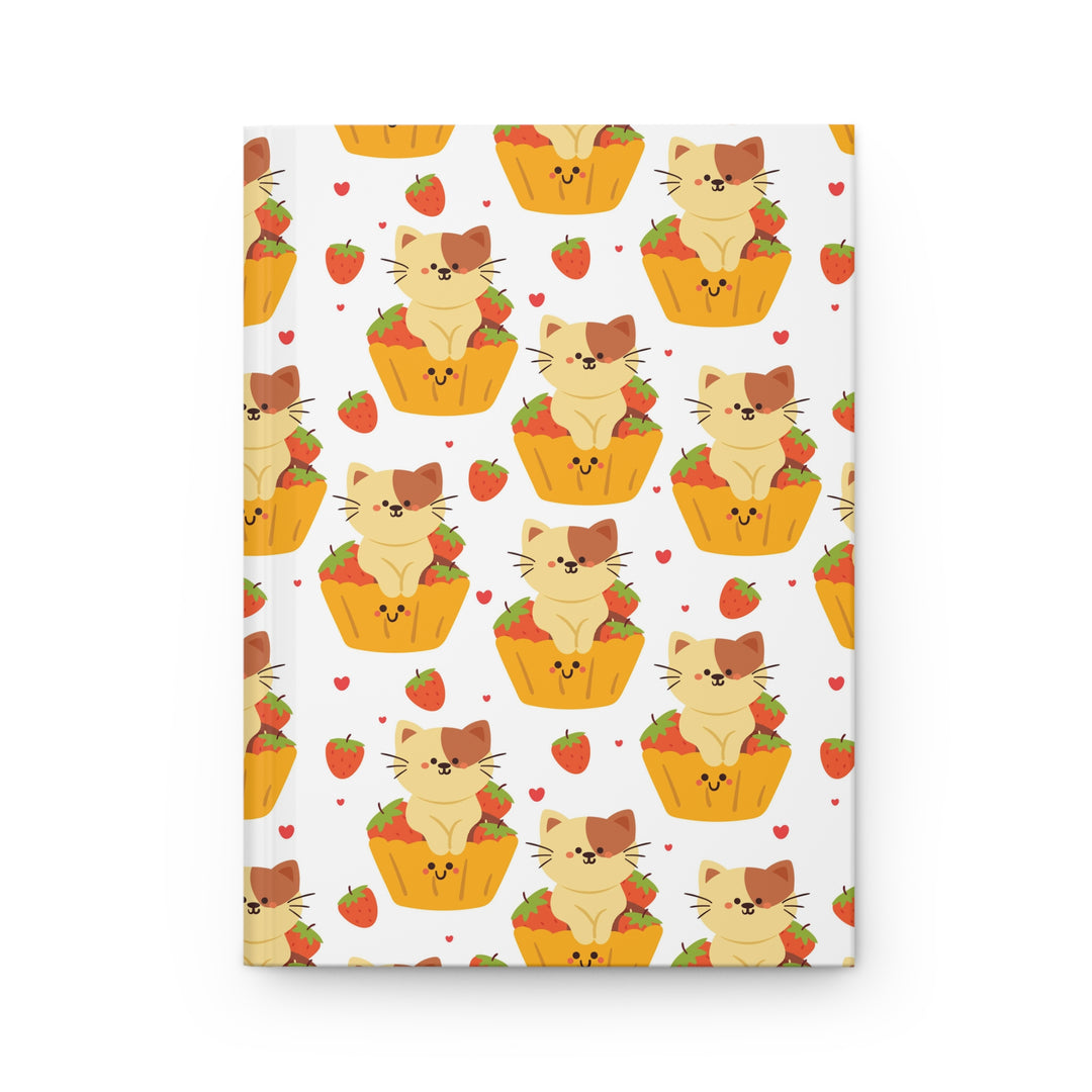 Cupcake Cat Hardcover Journal