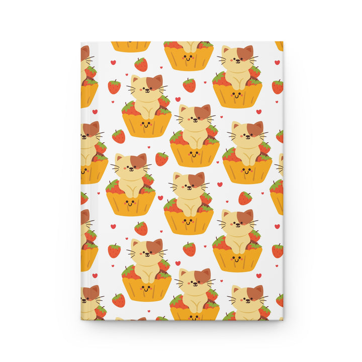Cupcake Cat Hardcover Journal