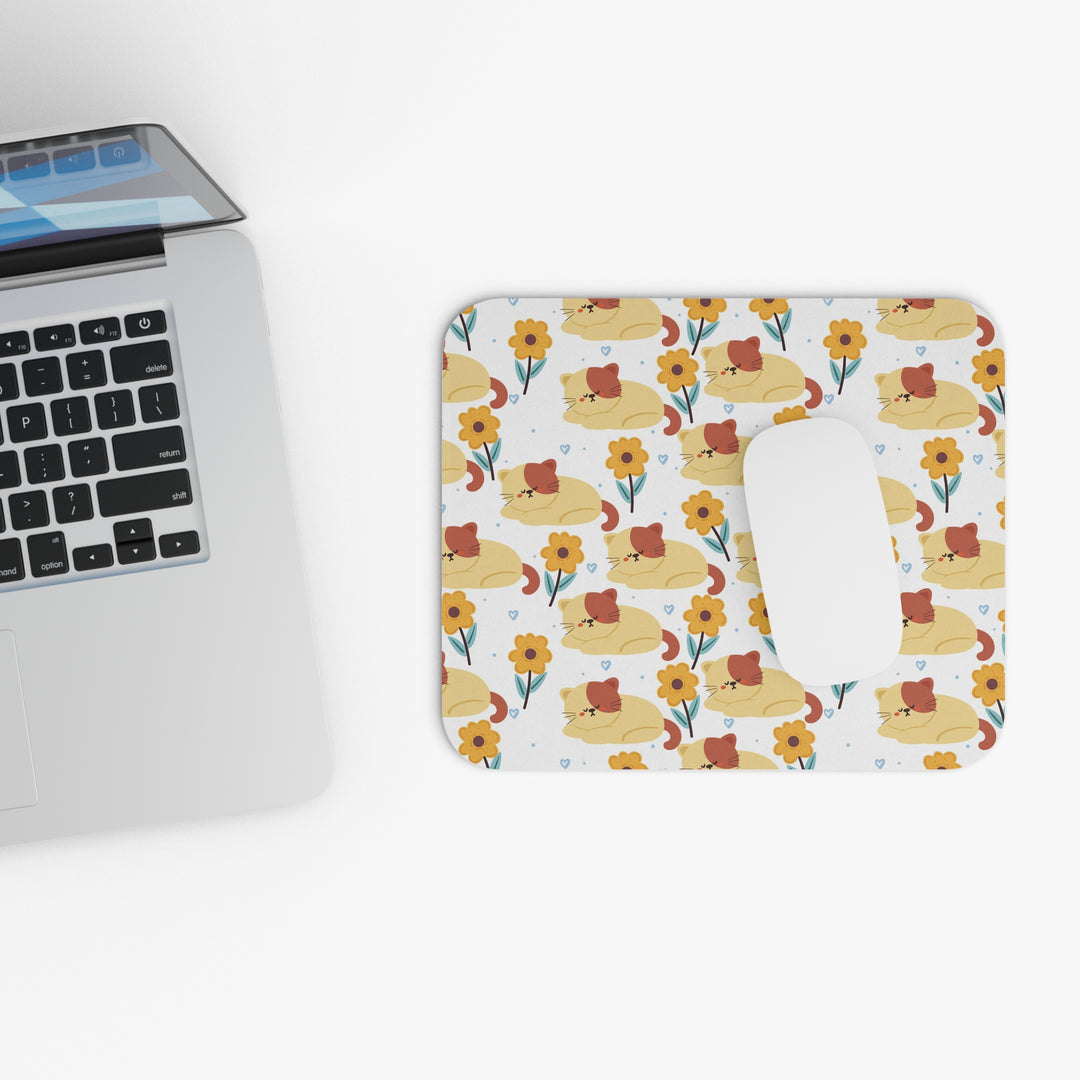 Paws and Petals Mouse Pad