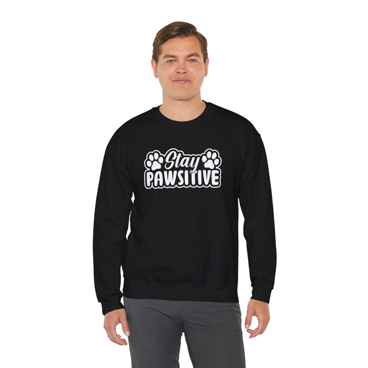 Stay Pawsitive Crewneck Sweatshirt