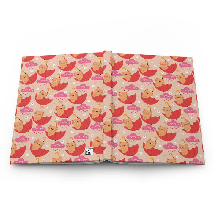 Umbrella Cats Hardcover Journal