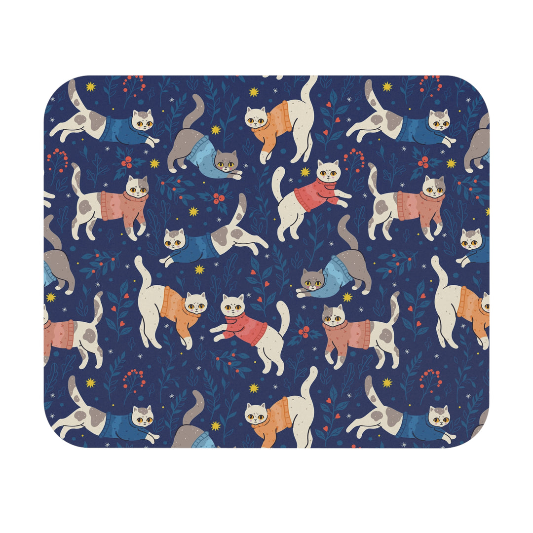 Cats in Sweaters Mouse Pad