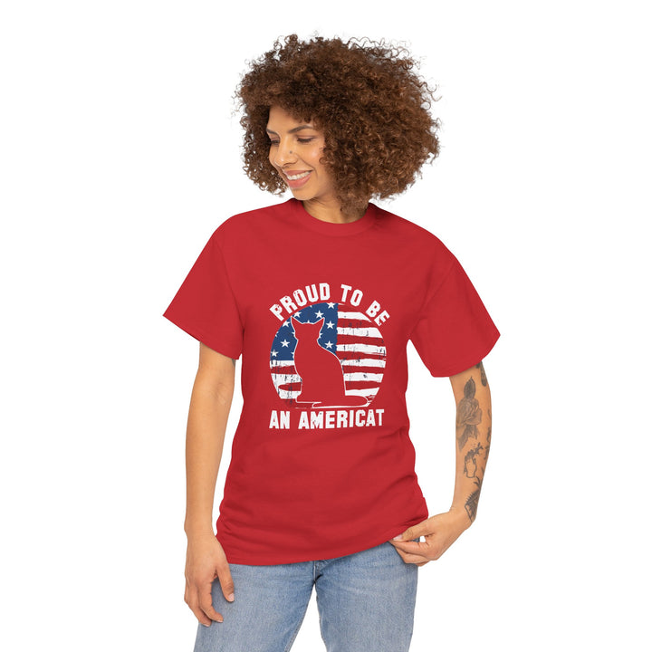 Proud to Be An Americat Cotton Tee