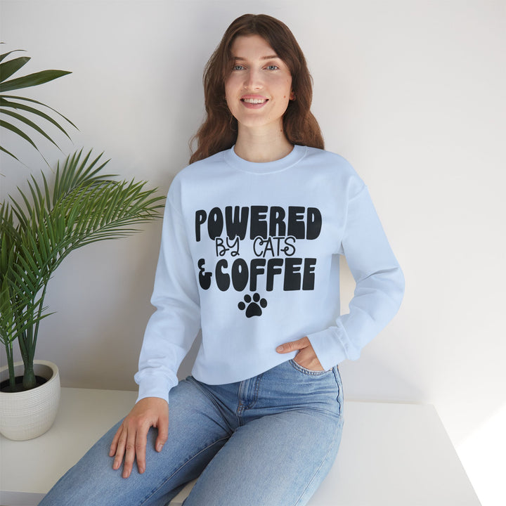 Cats and Coffee Crewneck Sweatshirt