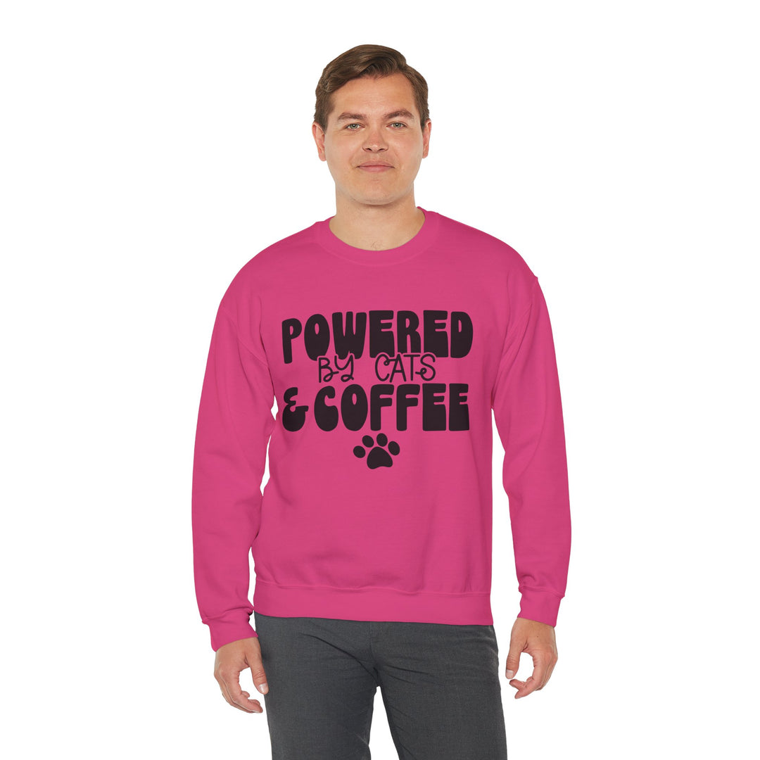 Cats and Coffee Crewneck Sweatshirt