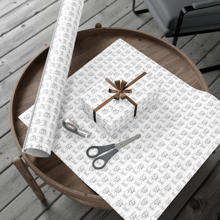 Commencement Cat Gift Wrap