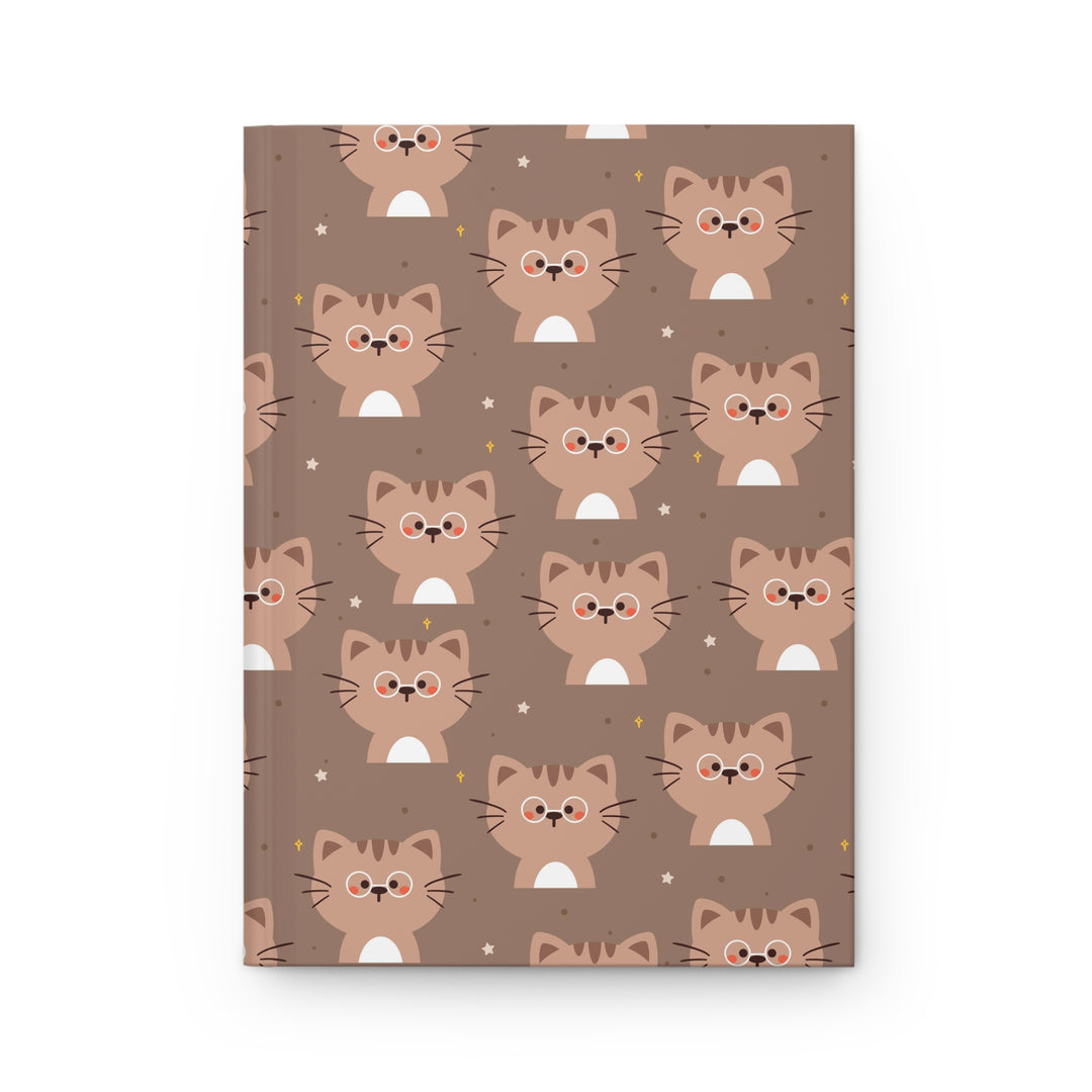 Chocolate Cat Hardcover Journal