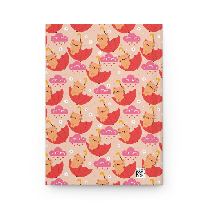 Umbrella Cats Hardcover Journal