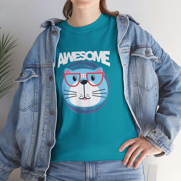 Awesome Cat Cotton Tee