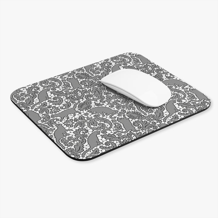 Lace Cat Mouse Pad