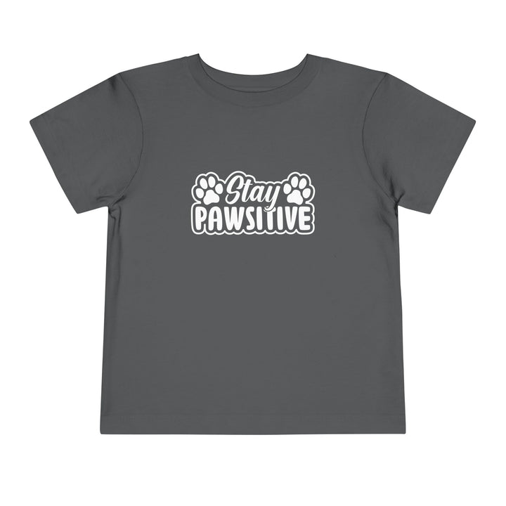 Stay Pawsitive Toddler Tee