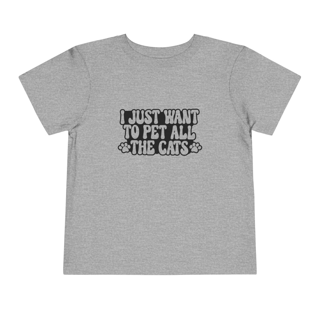 Pet All The Cats Toddler Tee