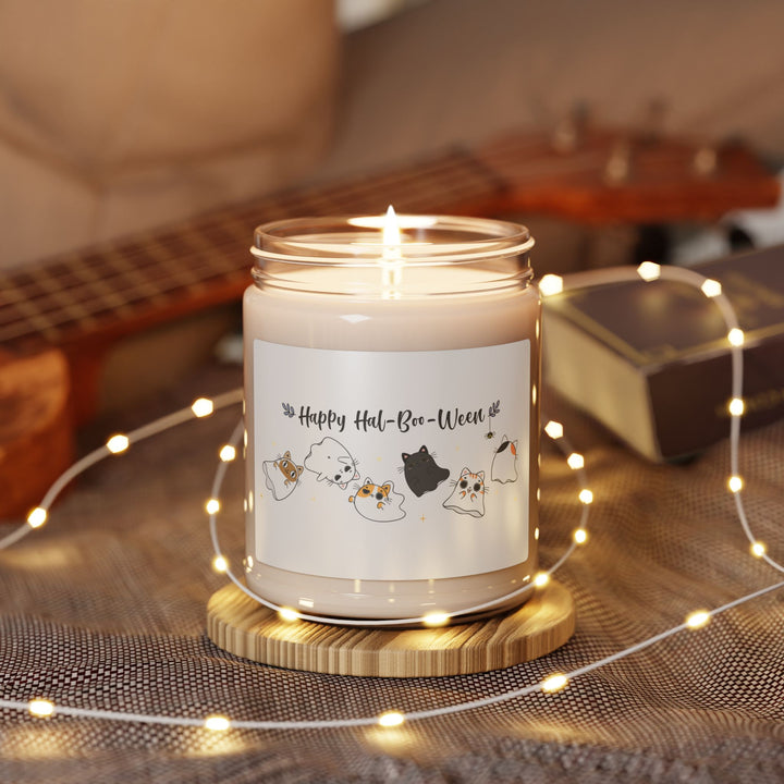Happy Hal-Boo-Ween Scented Soy Candle, 9oz