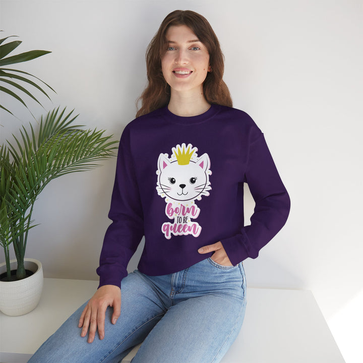 Queen Kitty Crewneck Sweatshirt