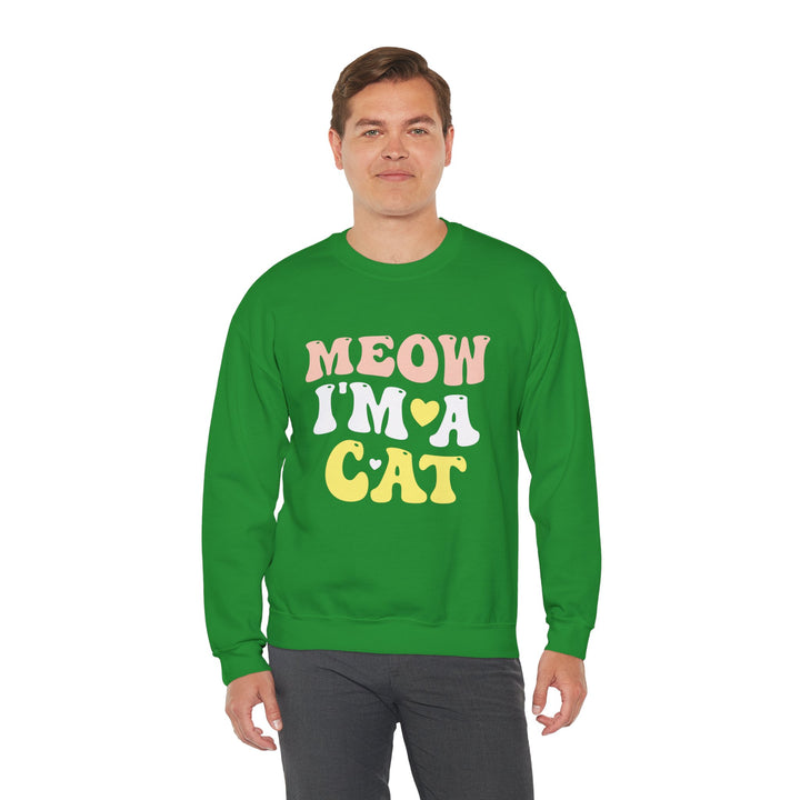 Meow I'm A Cat Unisex Crewneck Sweatshirt