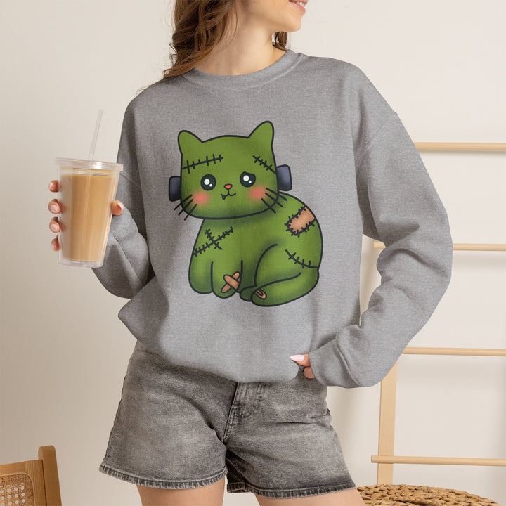 Frankenkitty Unisex Crewneck Sweatshirt