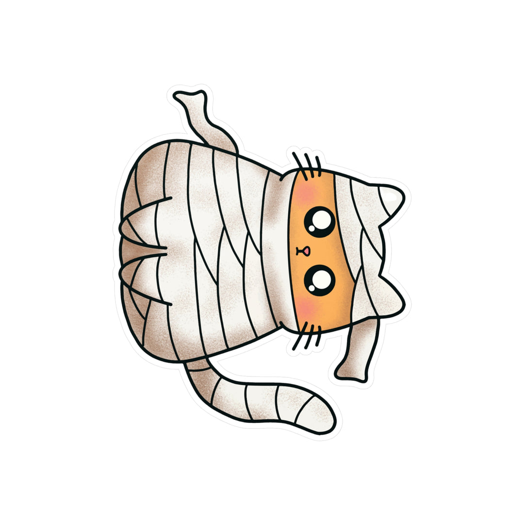Mummy Cat Sticker