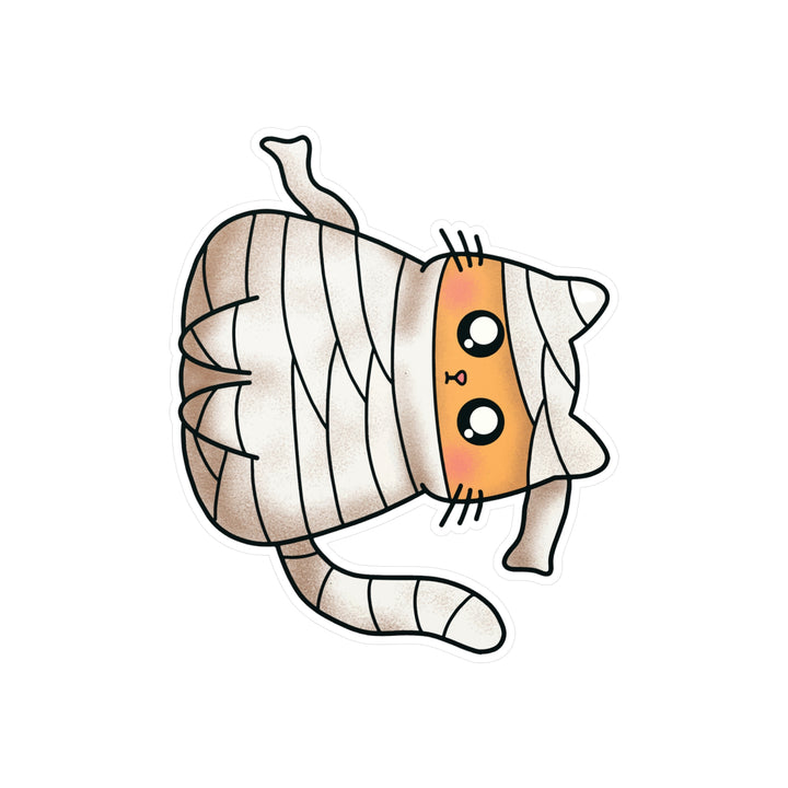 Mummy Cat Sticker