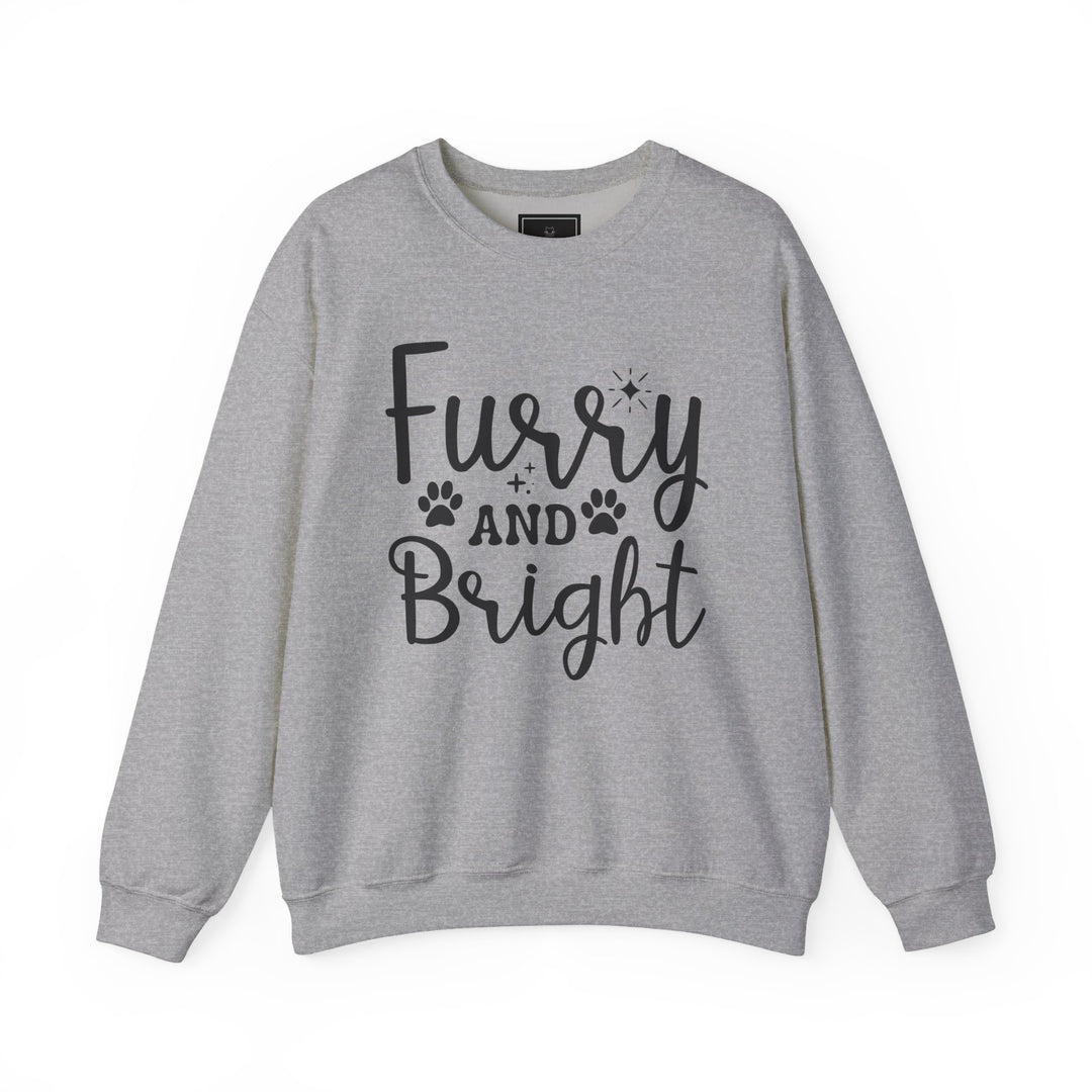 Furry and Bright Unisex Crewneck Sweatshirt