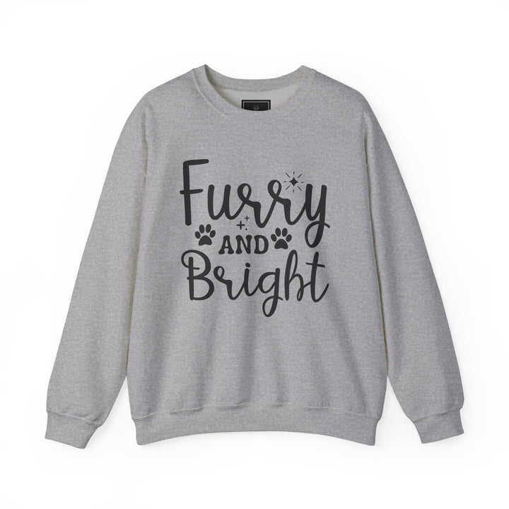 Furry and Bright Unisex Crewneck Sweatshirt
