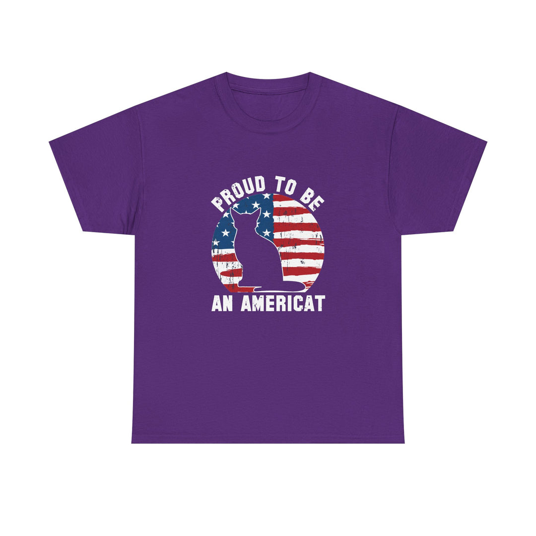 Proud to Be An Americat Cotton Tee