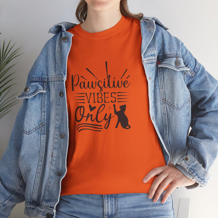 Pawsitive Vibes Cotton Tee