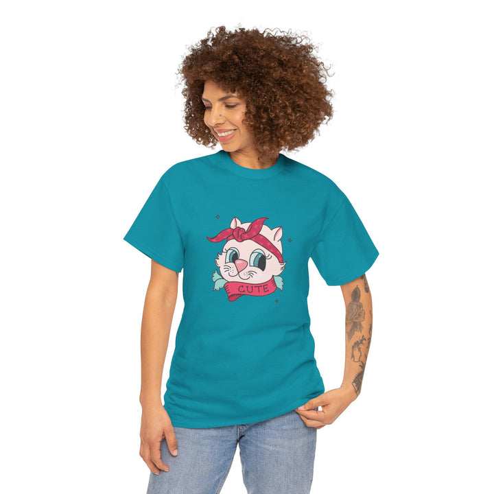 Tattoo Cat Cotton Tee