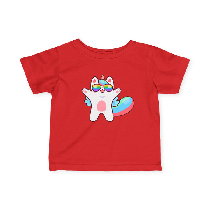 Caticorn Party Time Infant Fine Jersey Tee