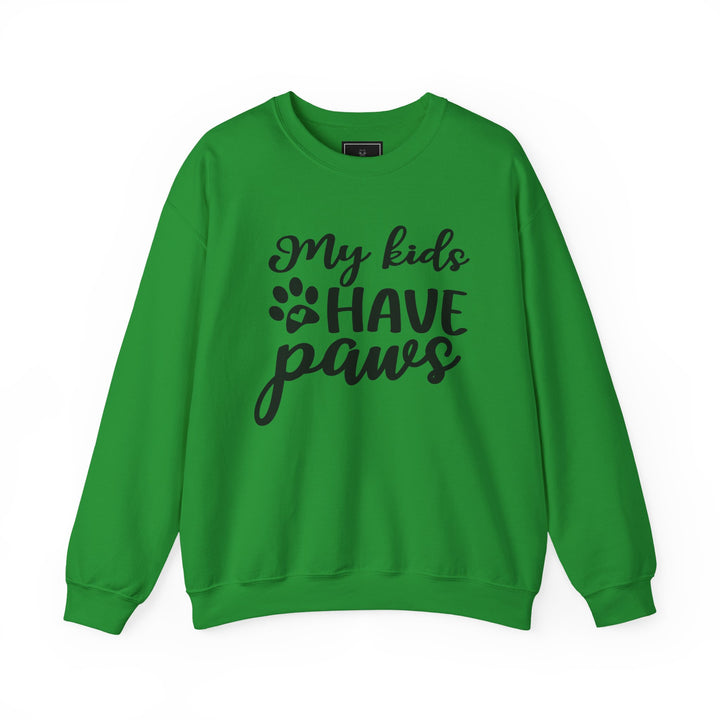 My Kids Have Paws Crewneck Sweatshirt
