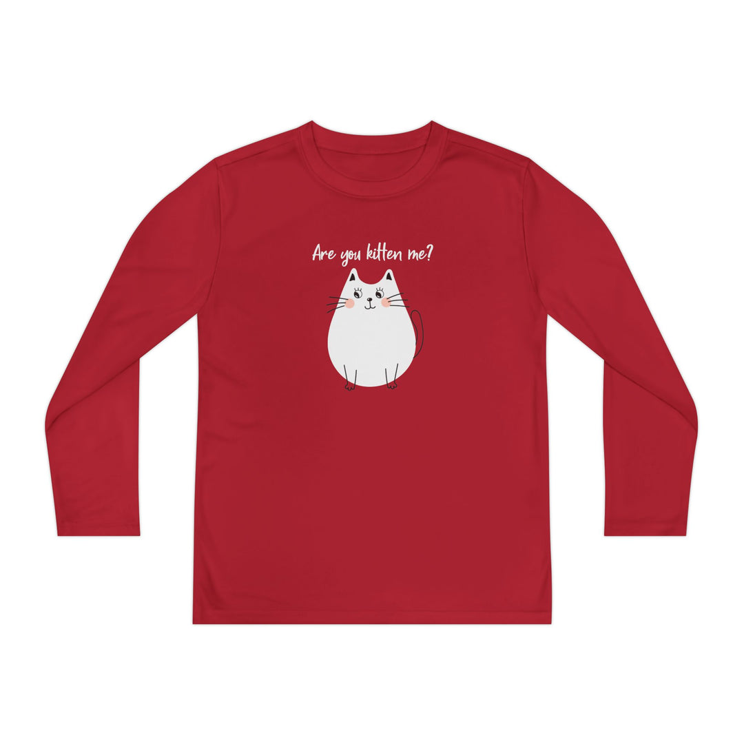Kitten Me Youth Long Sleeve Tee